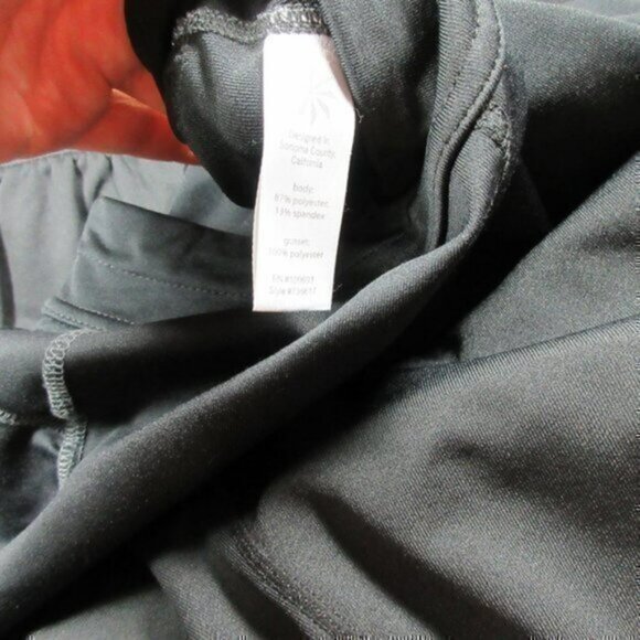 Athleta womens charcoal stow yoga pants Mx32 EUC - Picture 3 of 3